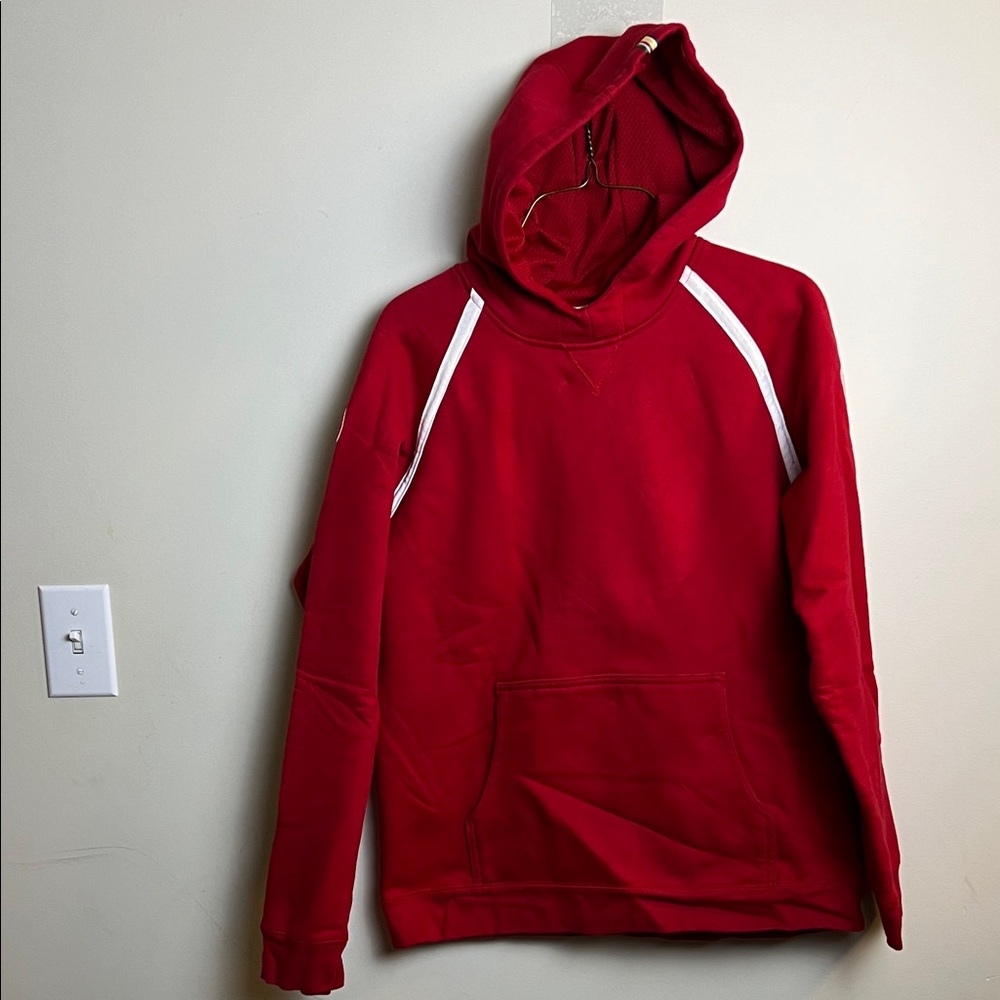 Youths 14/16 Red Canada Hoodie Sweater cotton Olympics HBC 2005 vintage